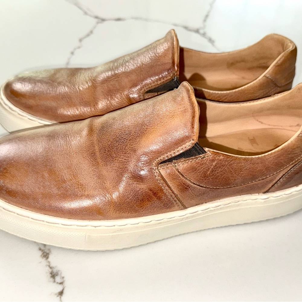Bed Stu Hermione Tan Leather Loafers